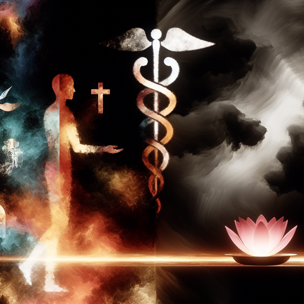 Archetype image of light and shadow 